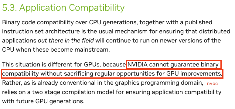 Скриншот из документации NVIDIA.